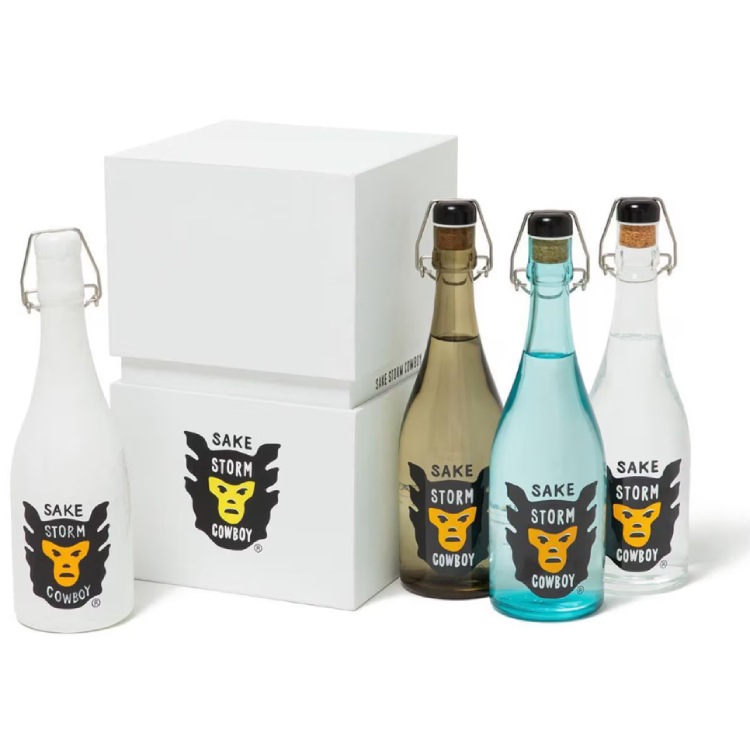 SAKE STORM COWBOY 青瓶空瓶 NIGO HUMANMADE - 日本酒