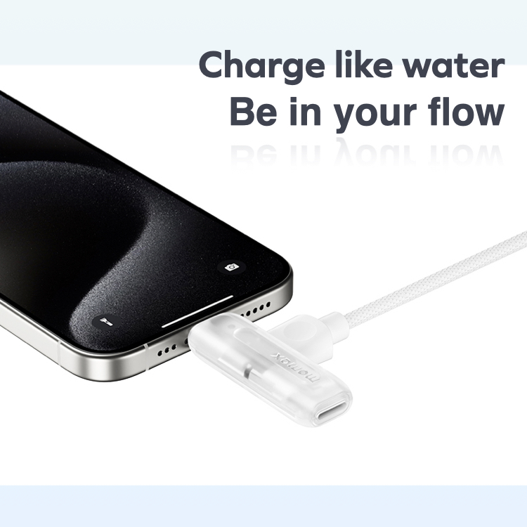 1-Link Flow Duo 2合1 USB-C MFI認證充電線