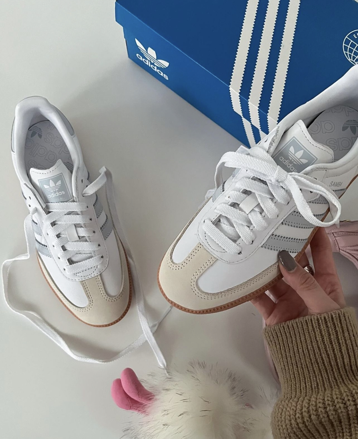 ADIDAS ORIGINALS SAMBA OG "HALO BLUE"