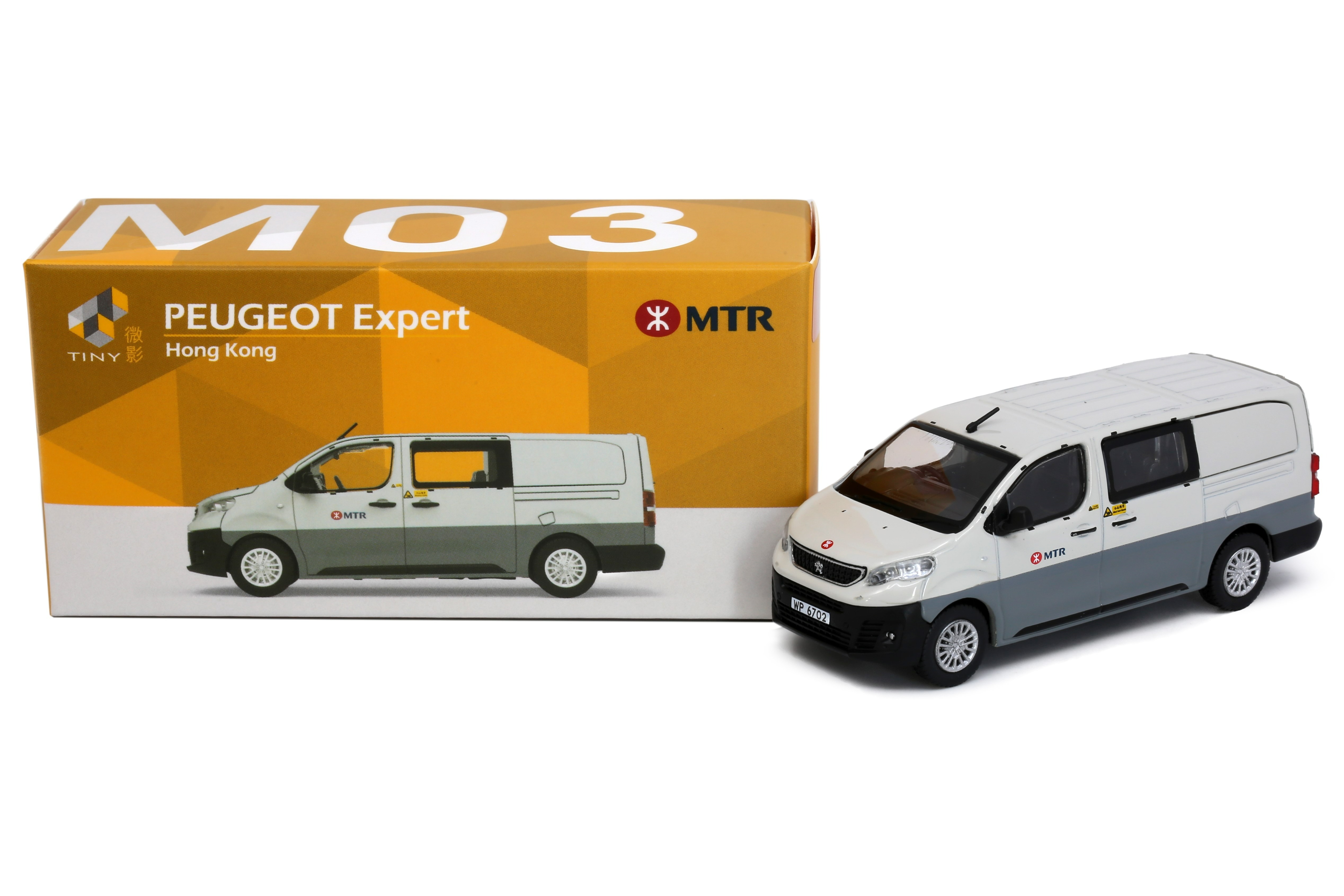 Tiny M03 合金車仔 - 標緻Expert MTR