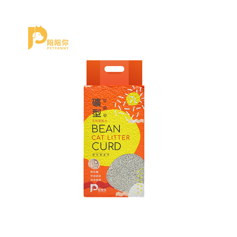 【Petpanny陪陪你】短效期_礦型豆腐貓砂/活性碳 2.8kg（吸水量7L）