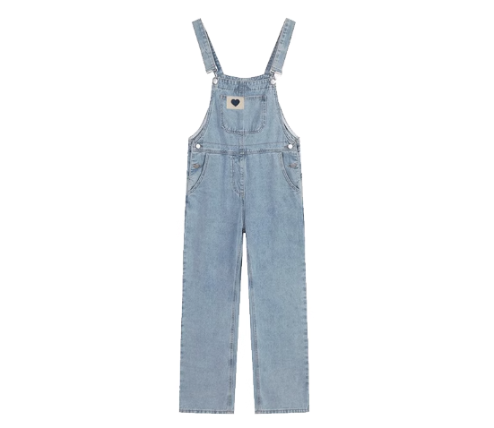 Little love denim overalls