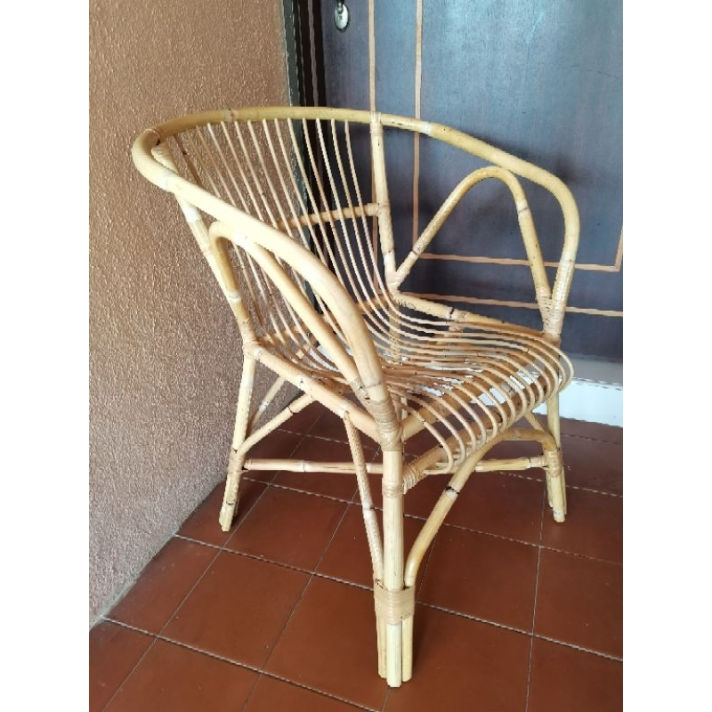 Natural Rattan Classic Arm chair