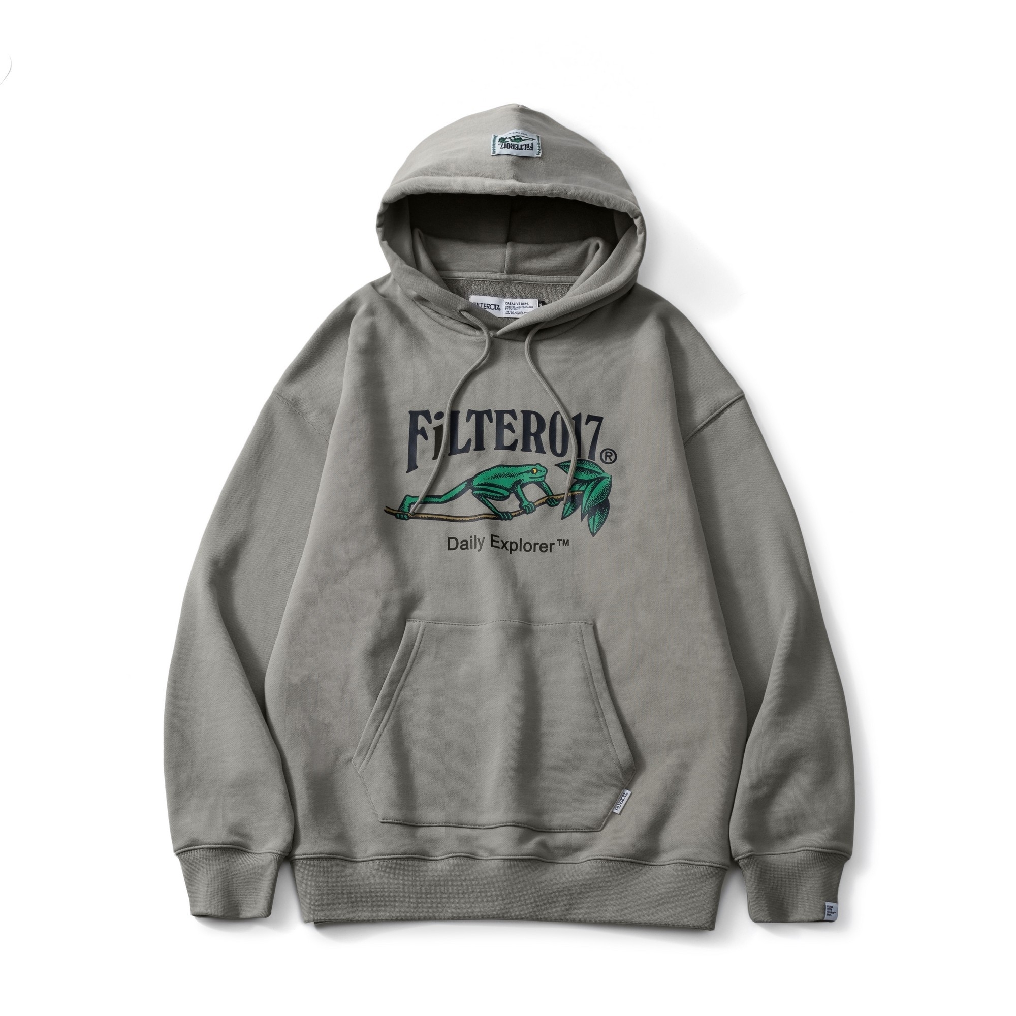 Filter017 青蛙圖像棉質帽T