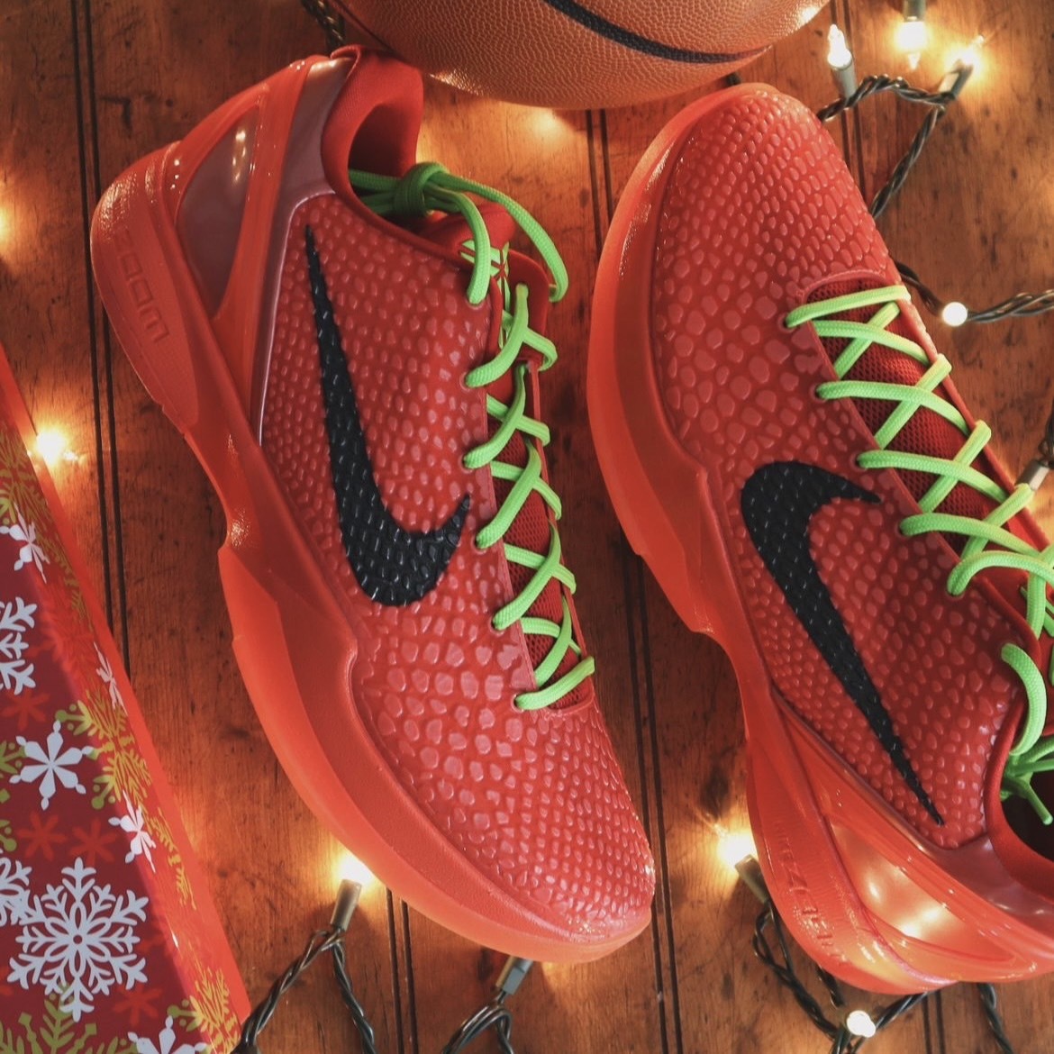 [官網限定] NIKE ZOOM KOBE 6 PROTRO REVERSE GRINCH 反轉青竹絲 低筒 籃球鞋