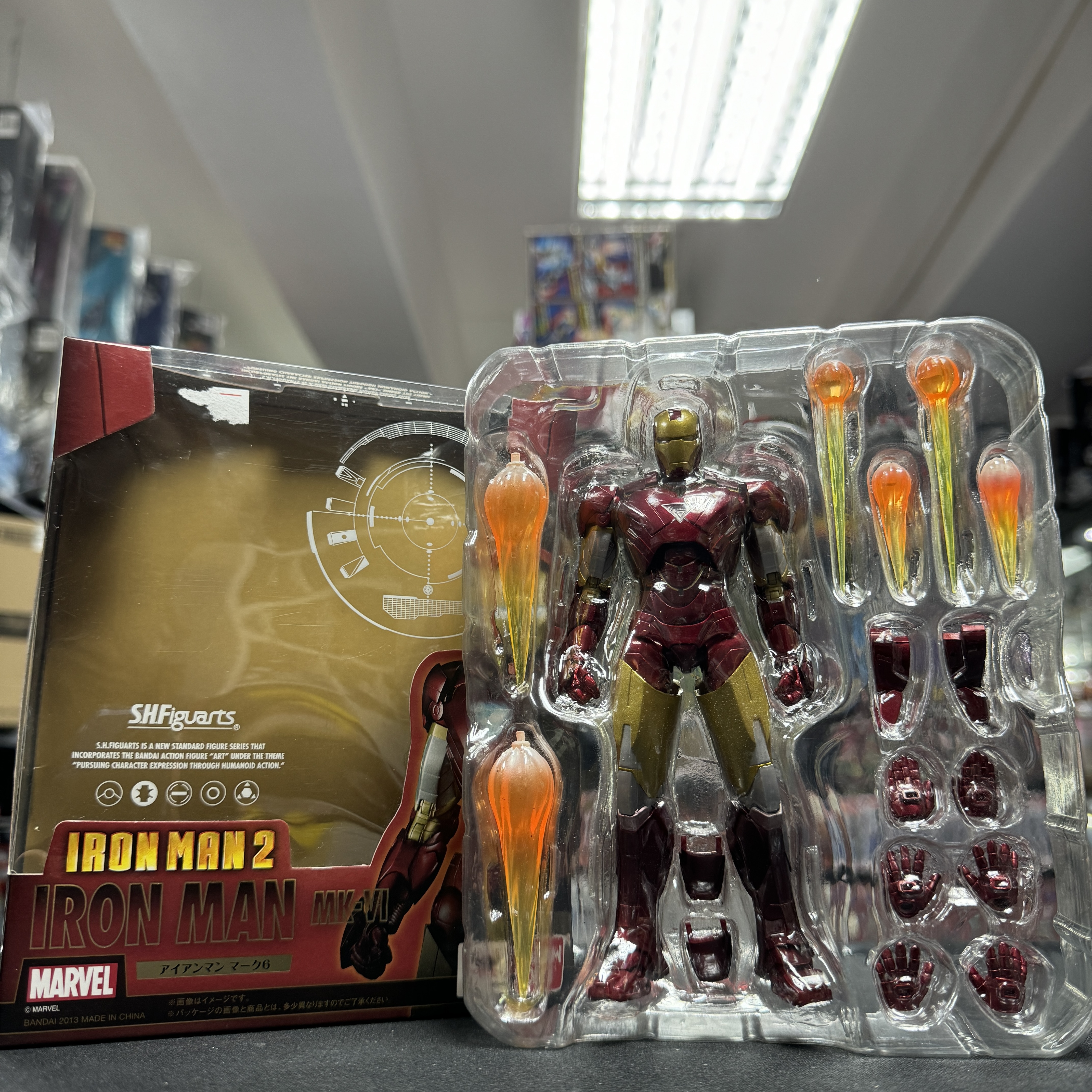 寄賣-其它-SHF Iron Man Mk6 Iron man 2