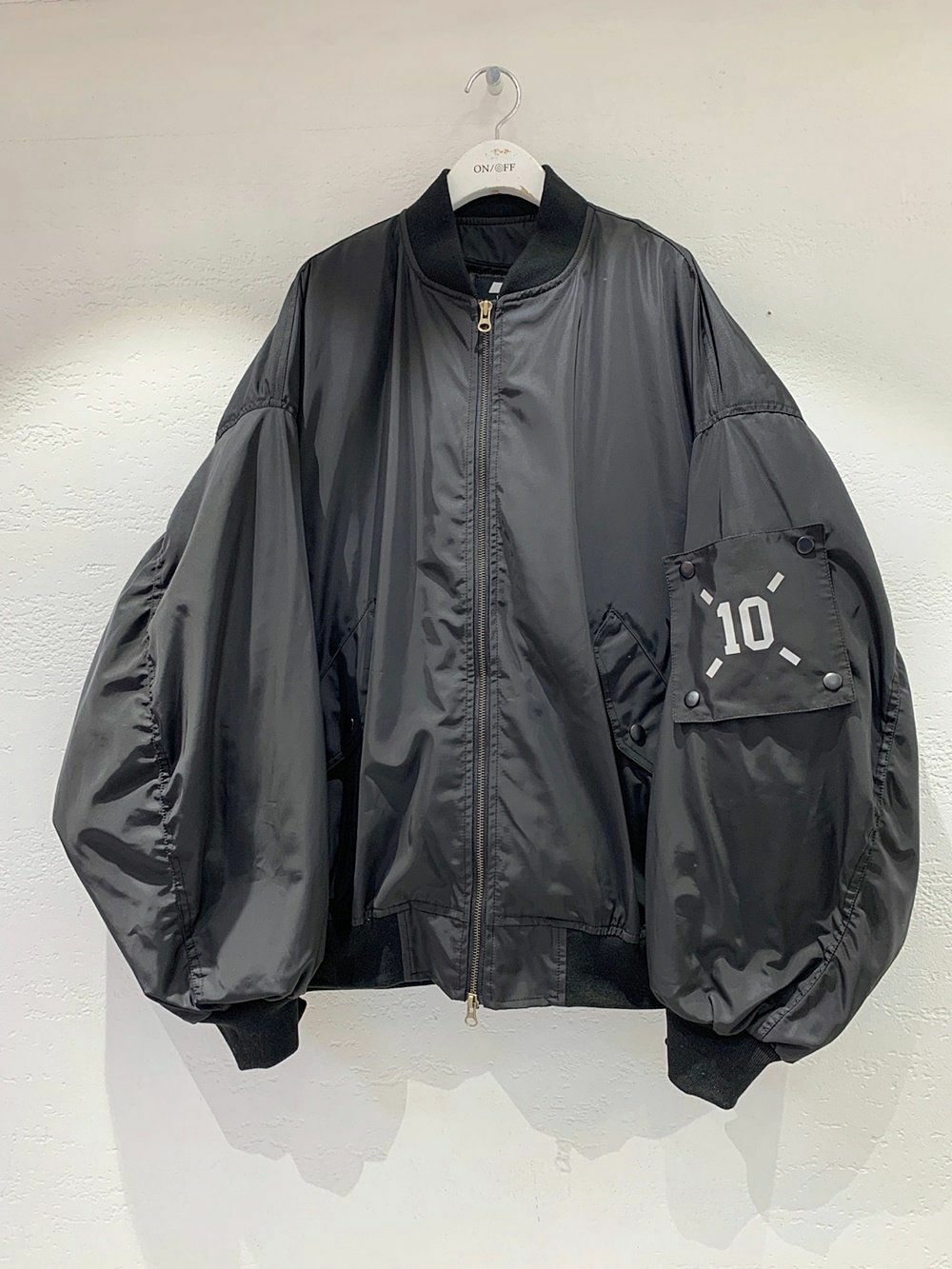 OverSize淨色雙層拉鍊外套(可拆內薄夾棉) 10.GVTY-0068JK