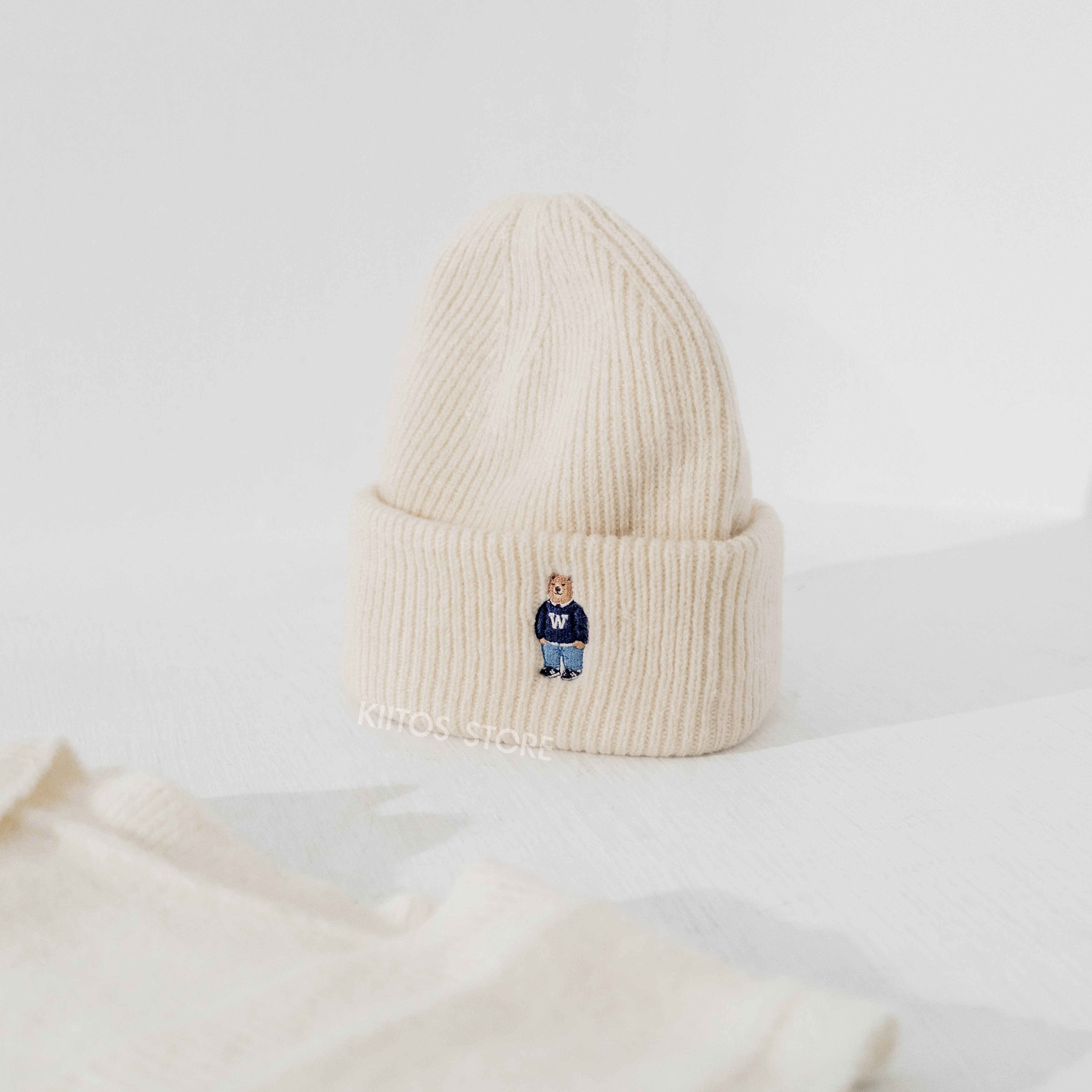 【現貨】韓國代購 WHO.A.U 史蒂夫針織毛帽