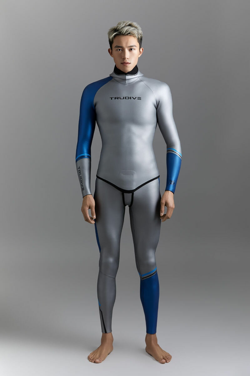 ‼️預購※TRUDIVE【光影系列】雙色滑面3mm防寒衣-男款整套