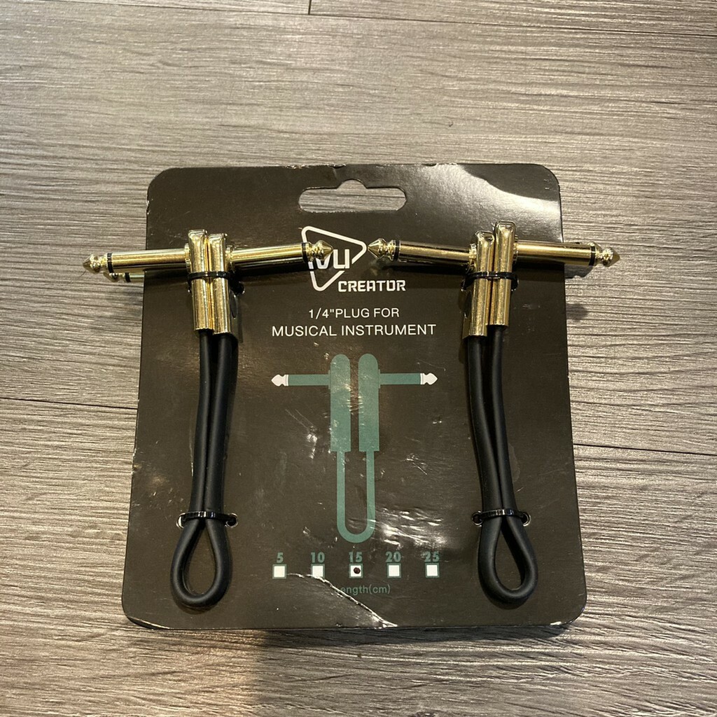 IVU 短導 金頭 套組 一次四條 效果器串接 公司貨【宛伶樂器】