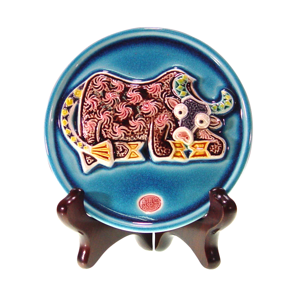 交趾陶｜十二生肖盤飾文鎮系列