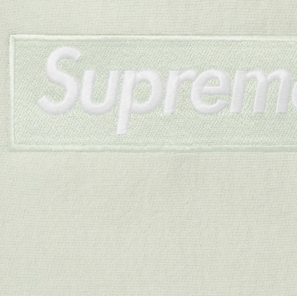 [現貨] SUPREME FW23 BOX LOGO HOODIE | LIGHT GREEN