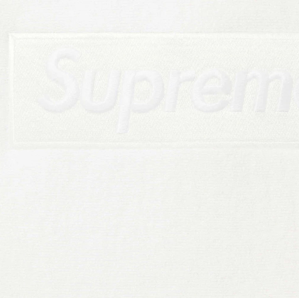 [現貨] SUPREME FW23 BOX LOGO HOODIE | WHITE