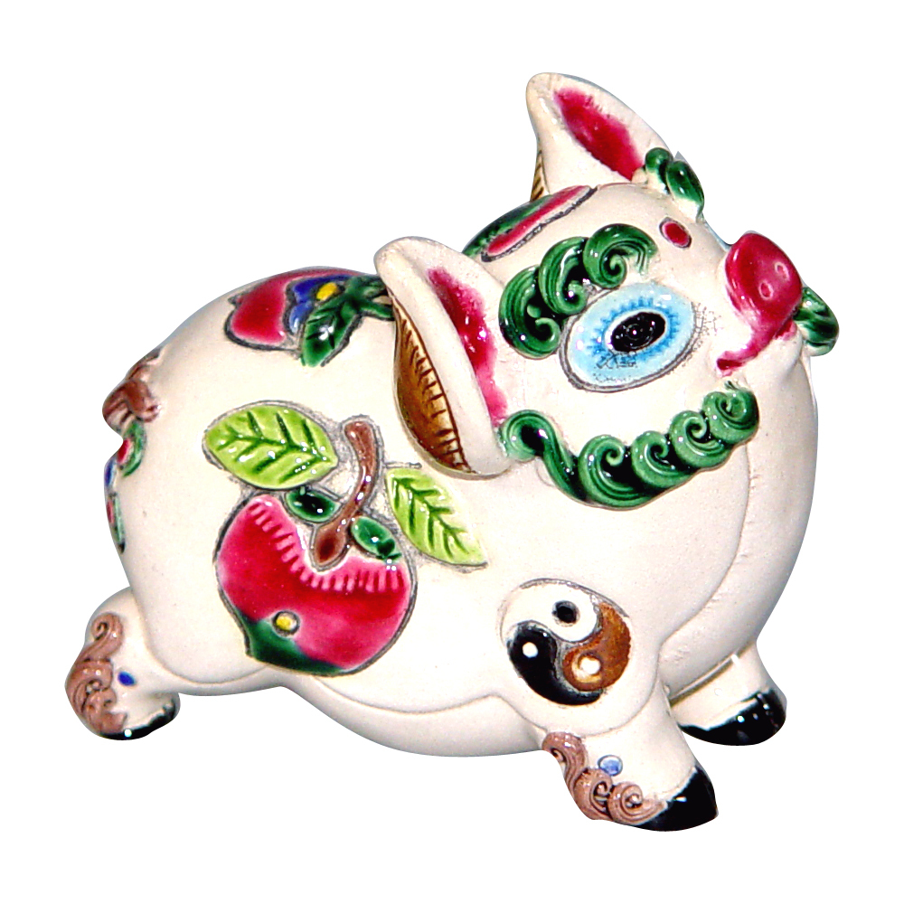 交趾陶｜擺飾 天喜豬系列