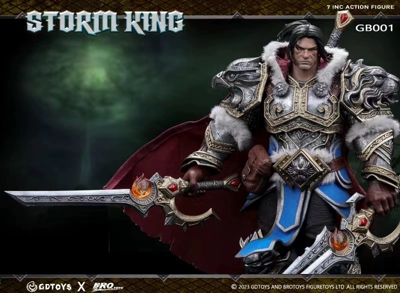 GDTOYS x BROTOYS 7インチ ストーム キング GB001 GDTOYS X BROTOYS 1/12 Storm King Action Fi