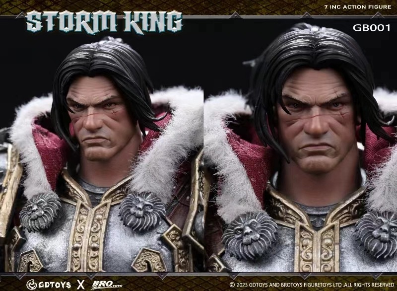 GDTOYS x BROTOYS 7インチ ストーム キング GB001 GDTOYS X BROTOYS 1/12 Storm King Action Fi
