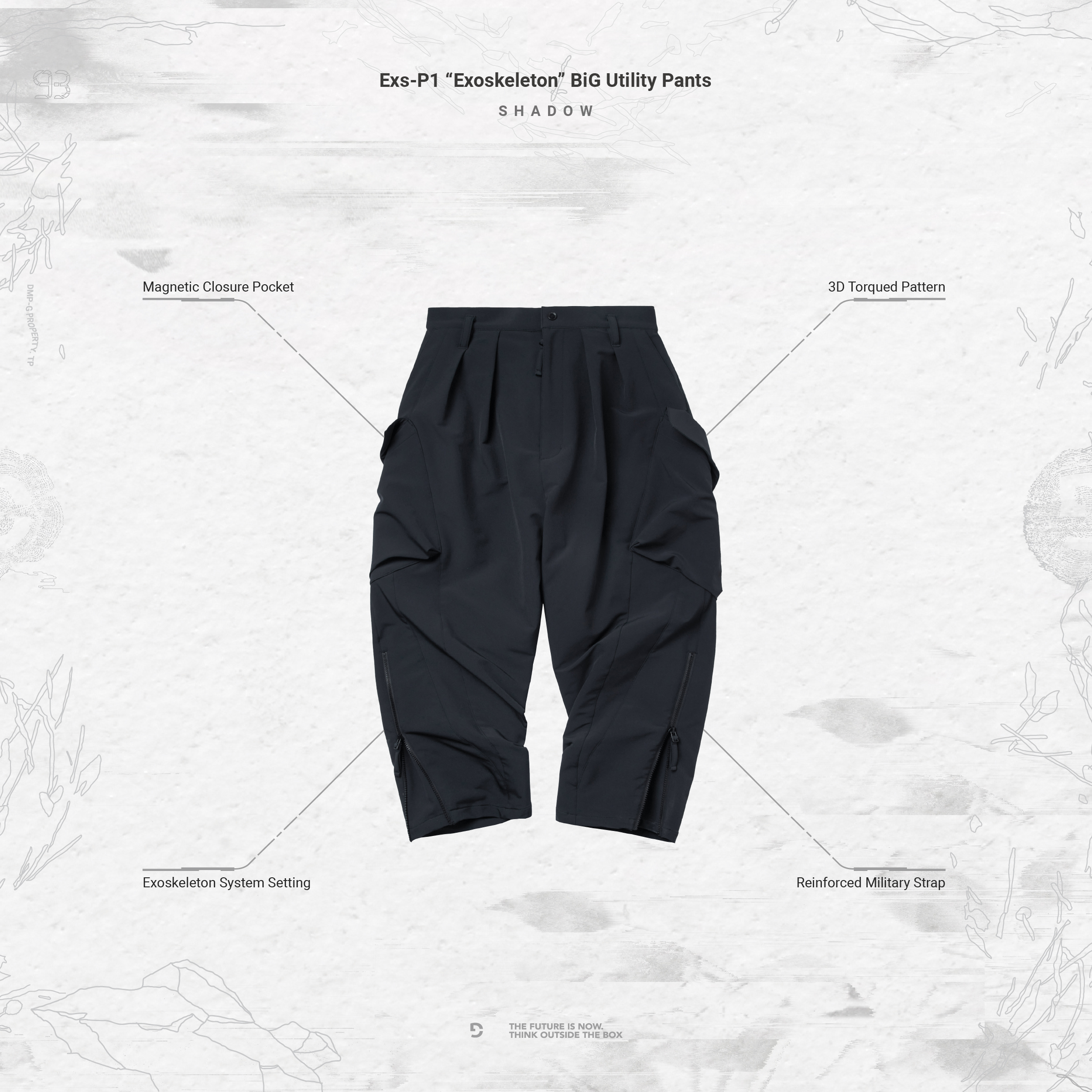 Exs-P1 “Exoskeleton” BiG Utility Pants - Shadow