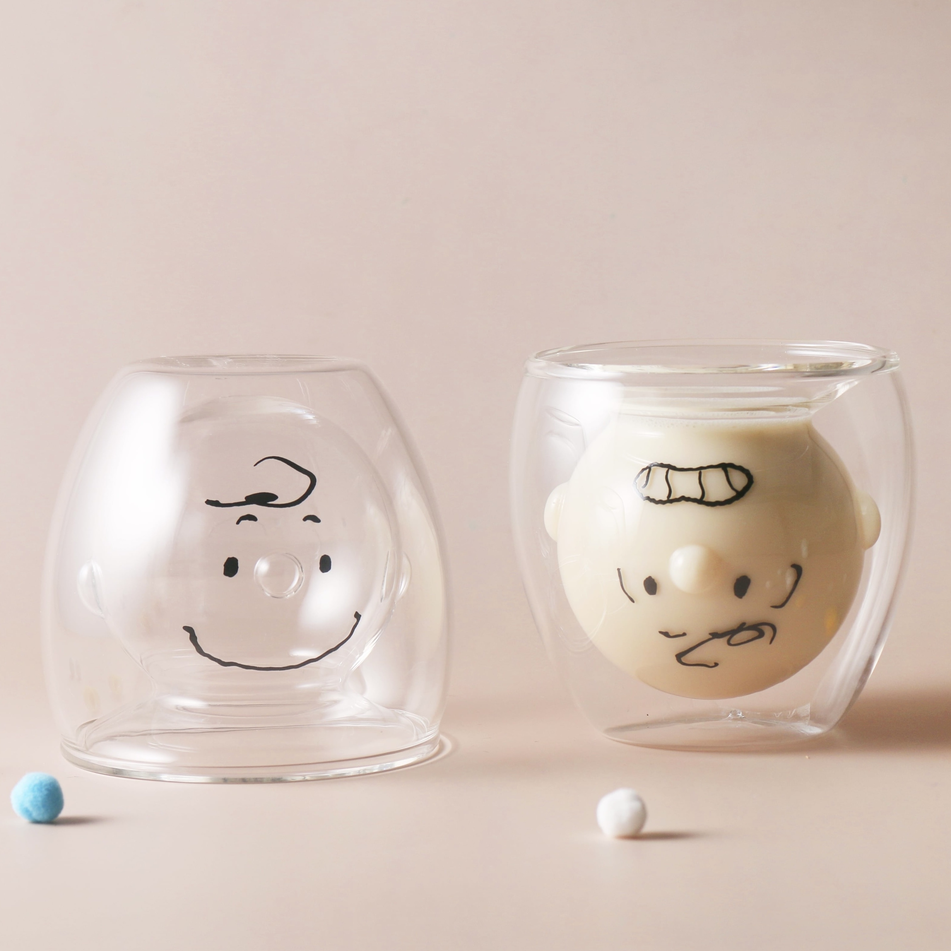 Goodglas x peanuts史努比、查理布朗玻璃杯