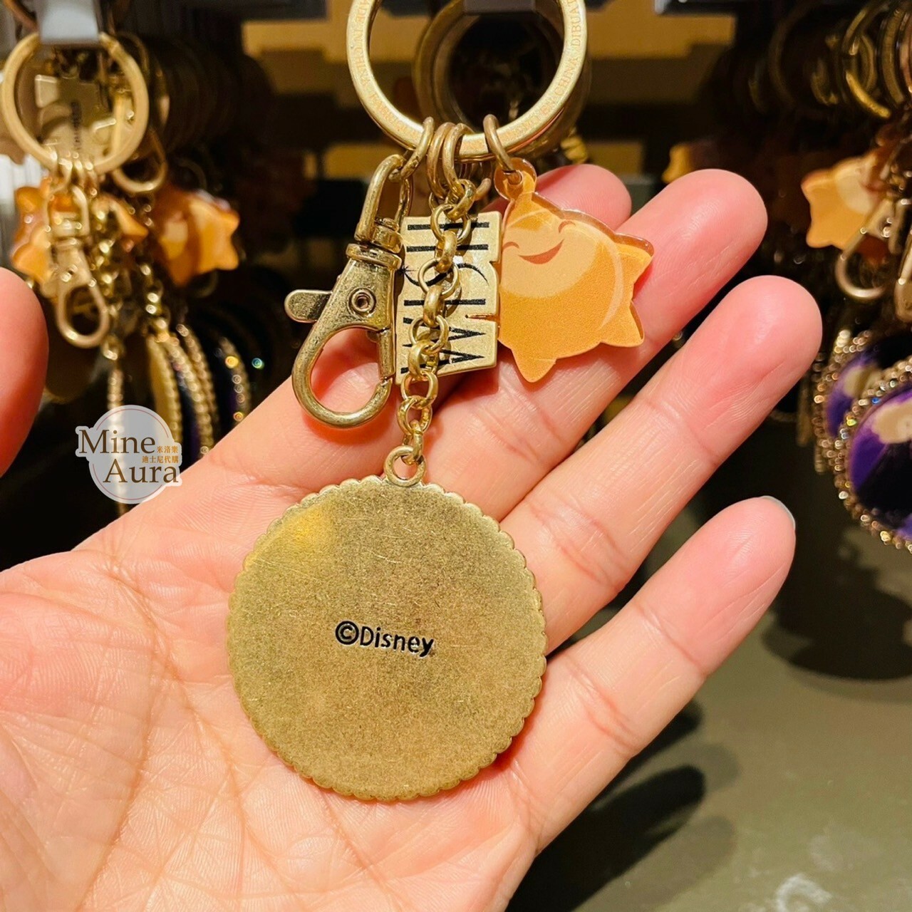 亞莎 Asha 星星 Star 造型 金屬 鑰匙圈 吊飾 星願 Wish -上海迪士尼樂園