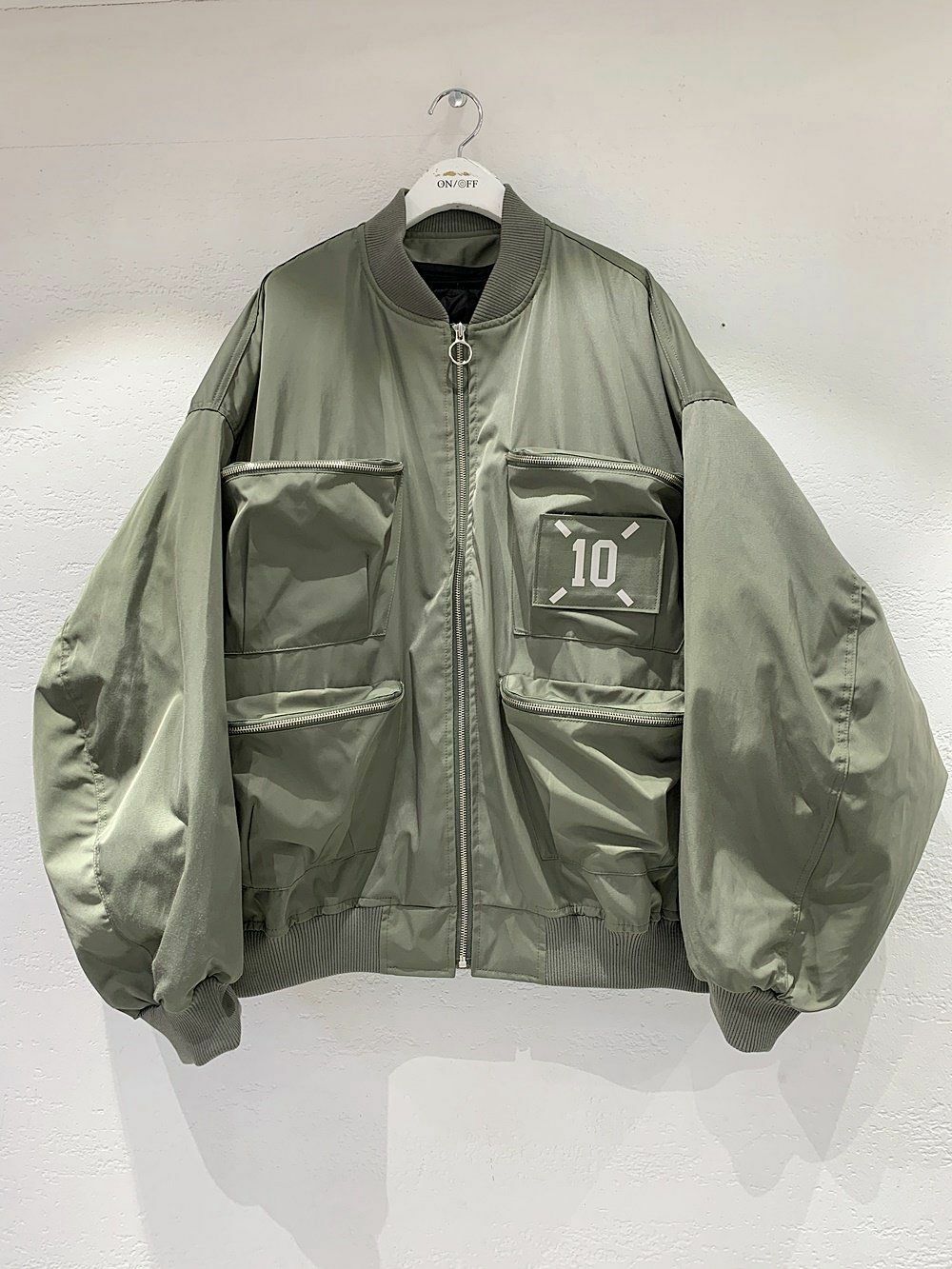 淨色雙層拉鍊外套(可拆內薄夾棉) 10.GVTY-0072JK