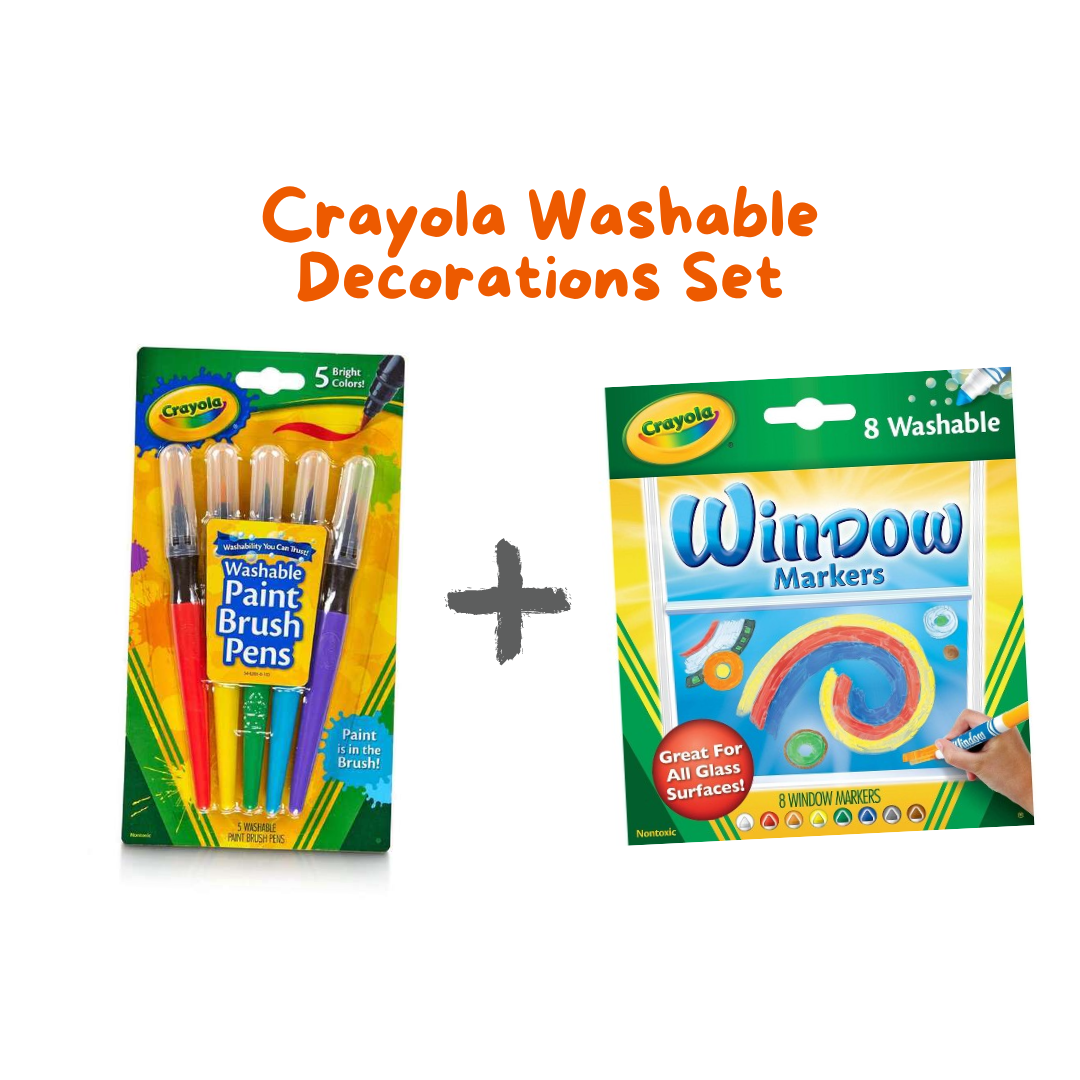 Crayola Washable Decorations Set