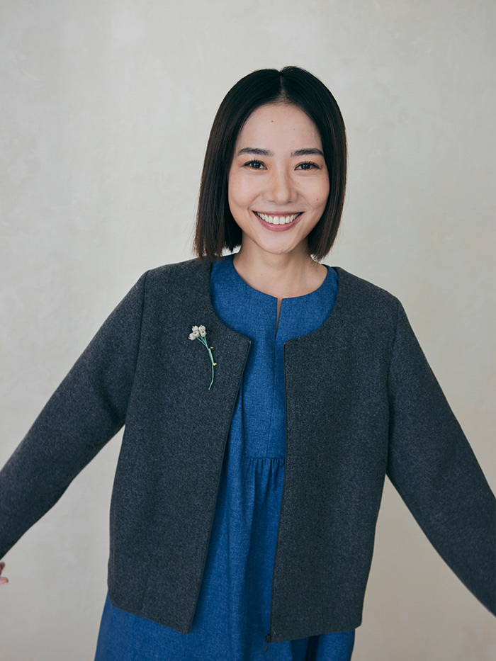 夜間劇場毛料無領外套-首演