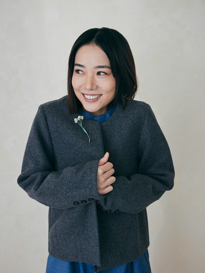 夜間劇場毛料無領外套-首演