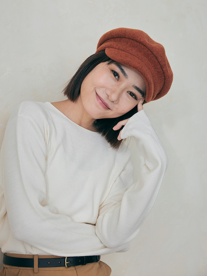 月夜小遊報童帽-岩火橘