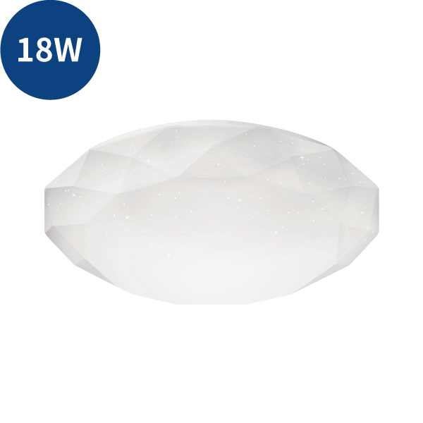 LED 亮麗星鑽吸頂燈 18W