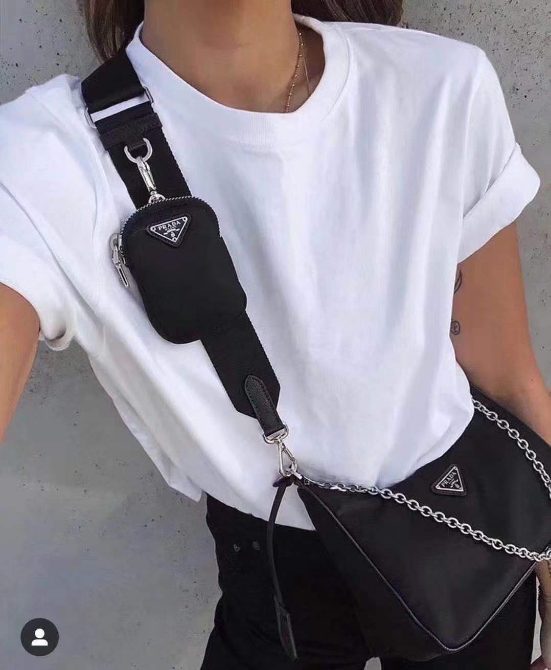 Prada hobo -M