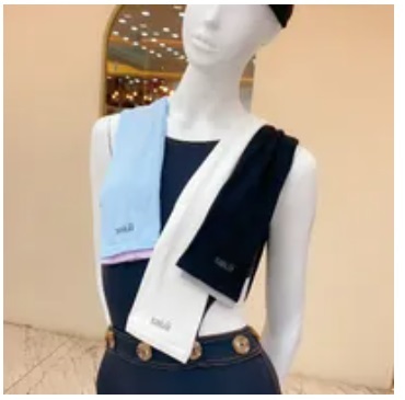 [S]  SALUA COOLING PATTERN TOWEL, SSL19 (SSL19)