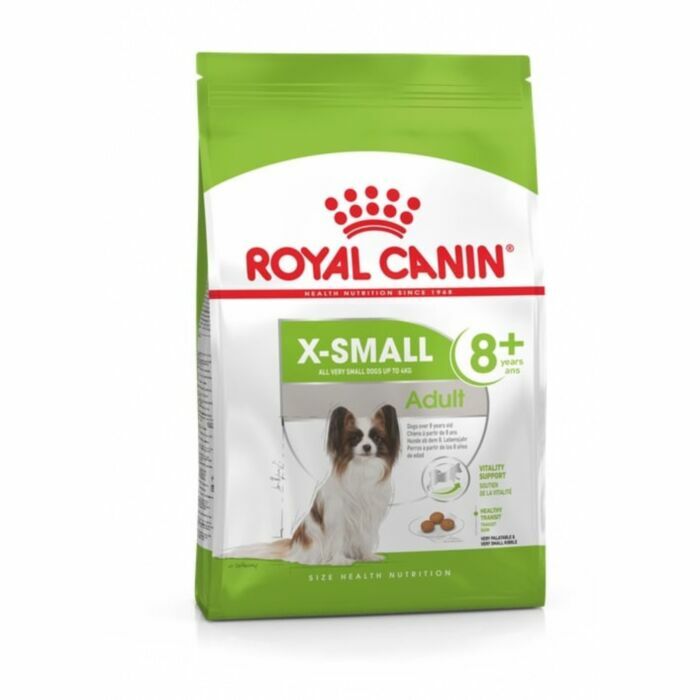 Royal Canin - 狗乾糧 - 超小型成犬8+營養配方 3KG