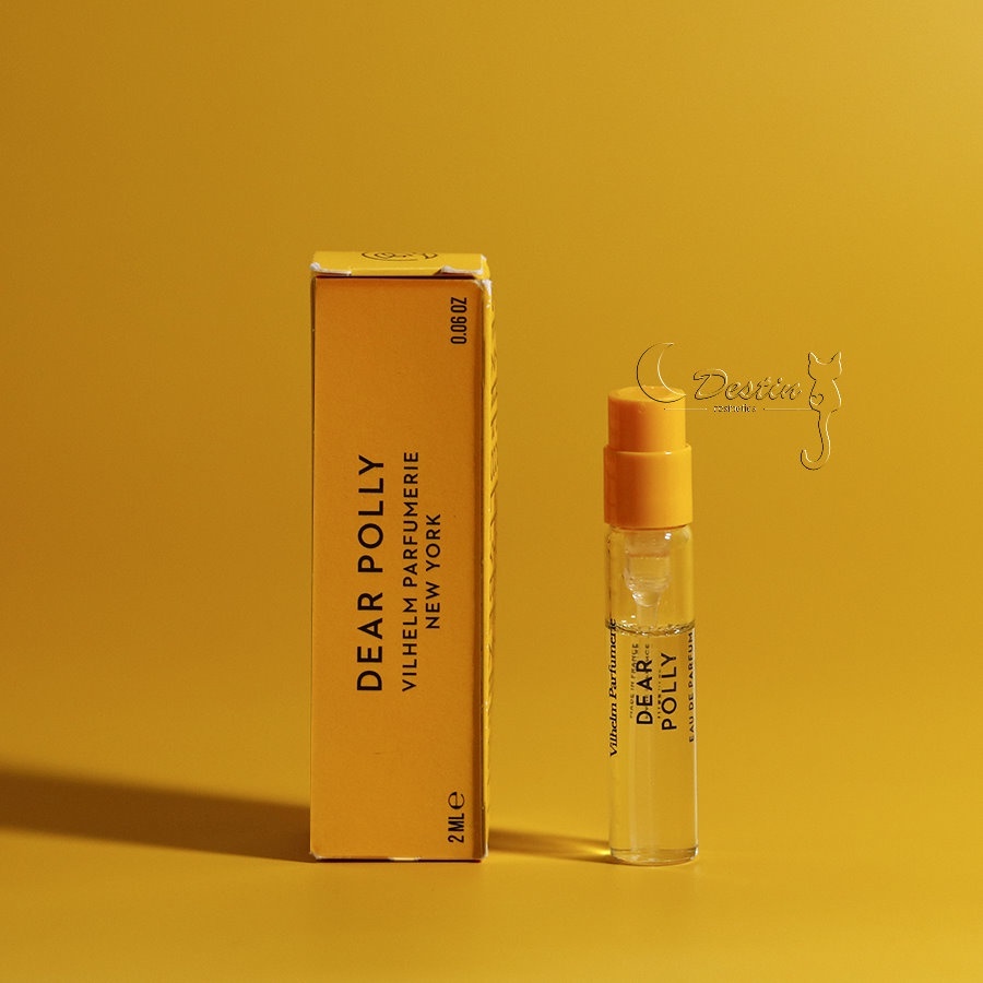Vilhelm Parfumerie 威伊爾親愛的波莉Dear Polly中性淡香精2ml 全新可噴式