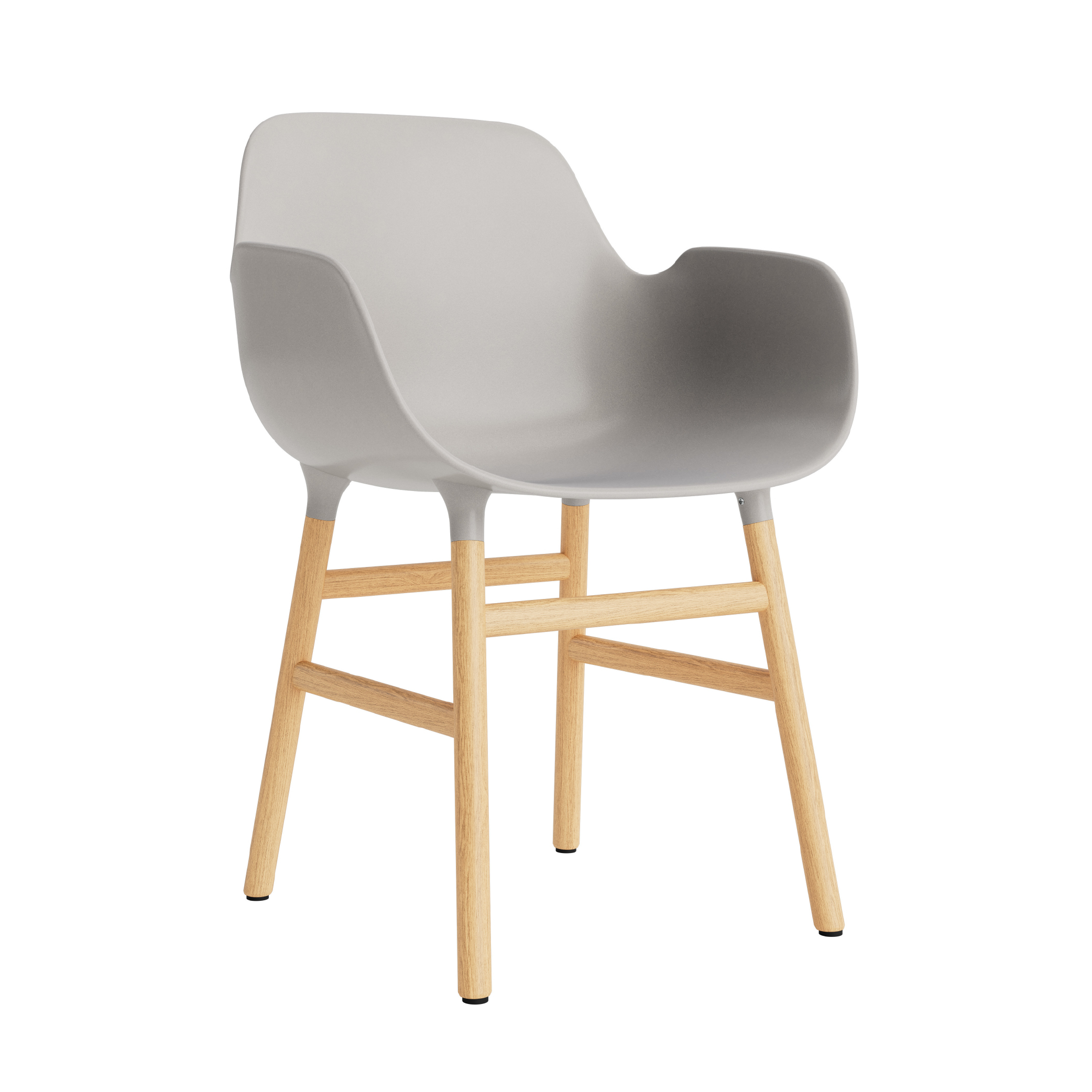 有型 / 橡木腳扶手椅 by normann Copenhagen