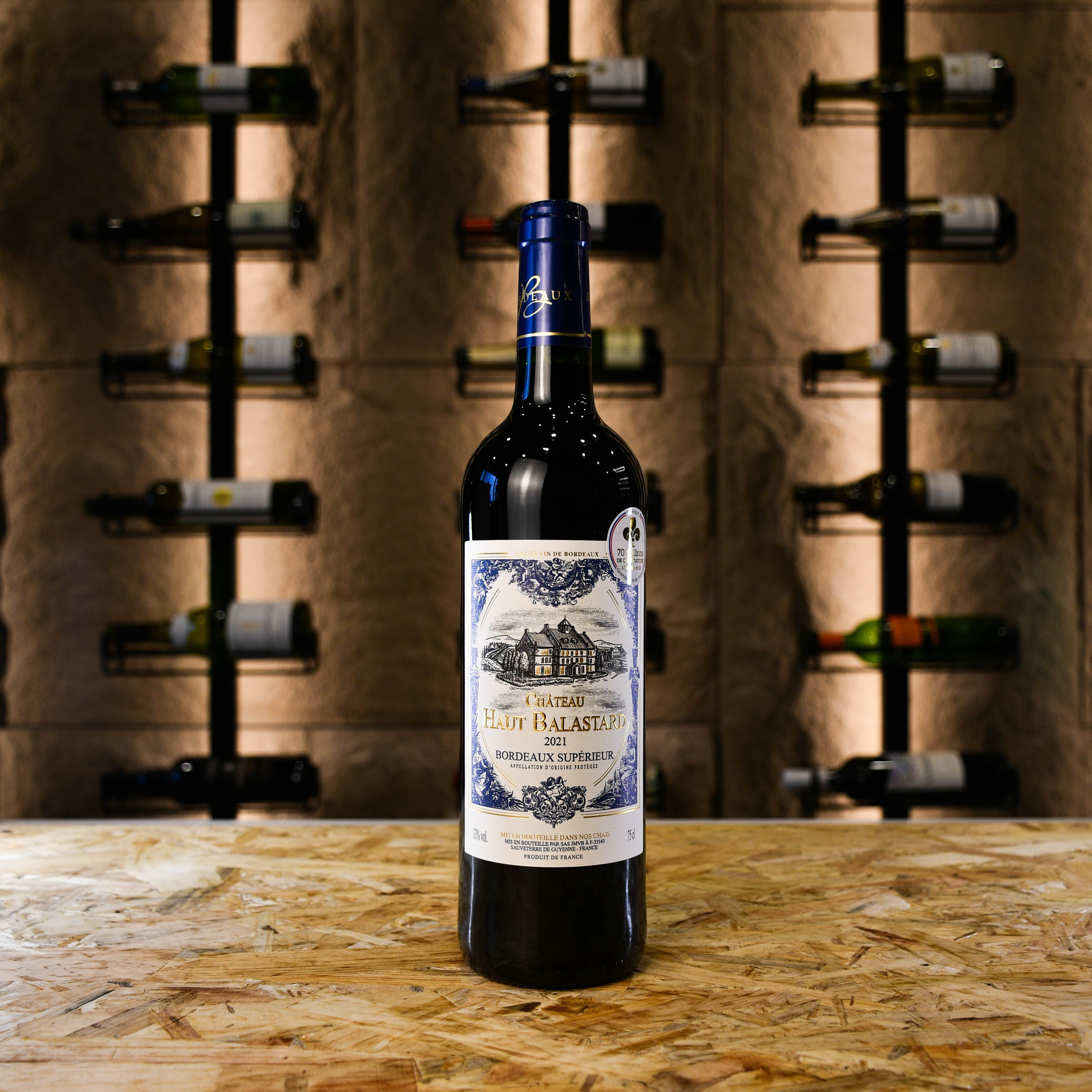 Chateau Balastard Chateau Haut Balastard Bordeaux Superieur Rouge AOC 2021