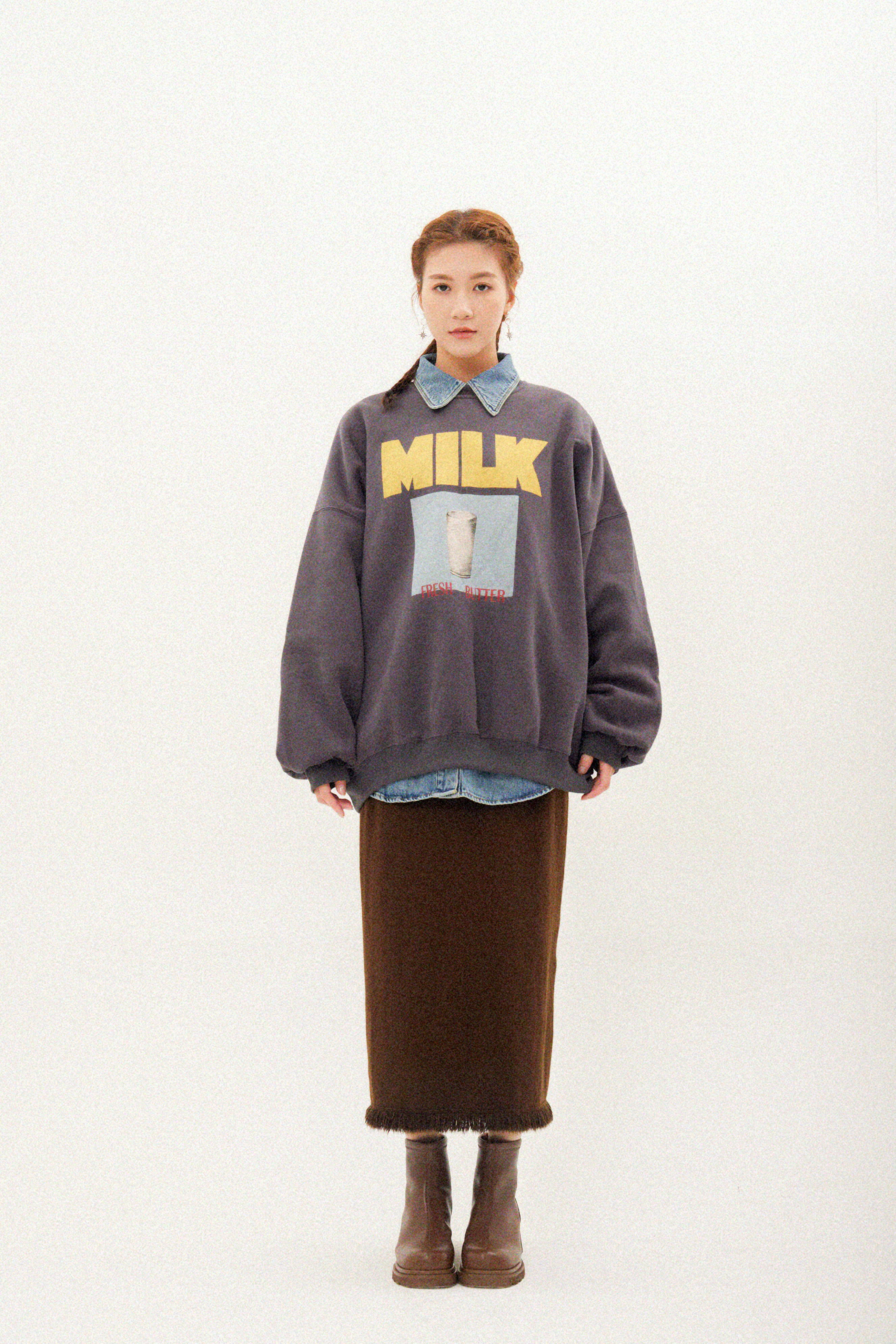 蘇蘇腳針織半截裙（現貨款式）