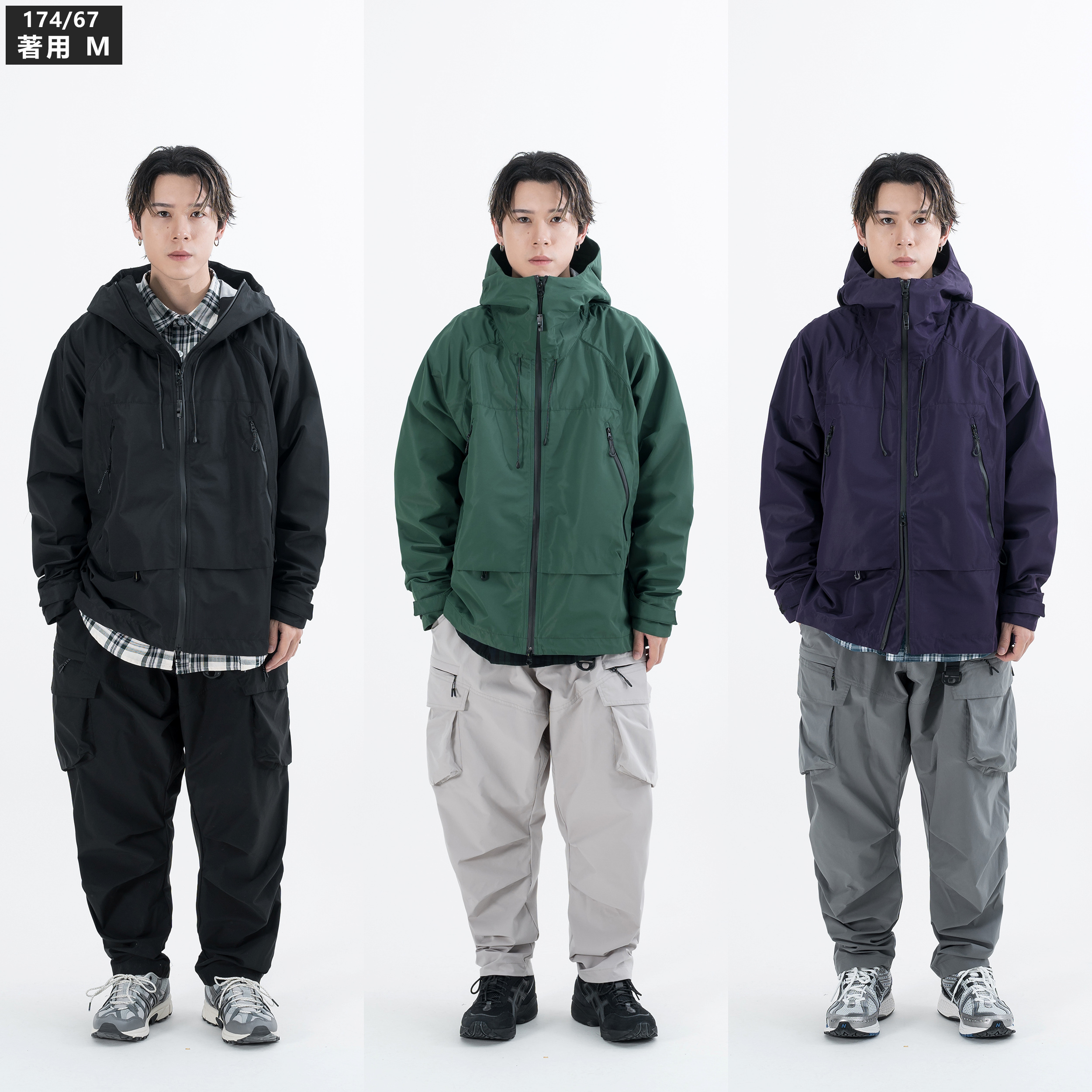 Waterproof Teflon® Mountain Jacket 多功能 防潑水 登山外套 [P-348]