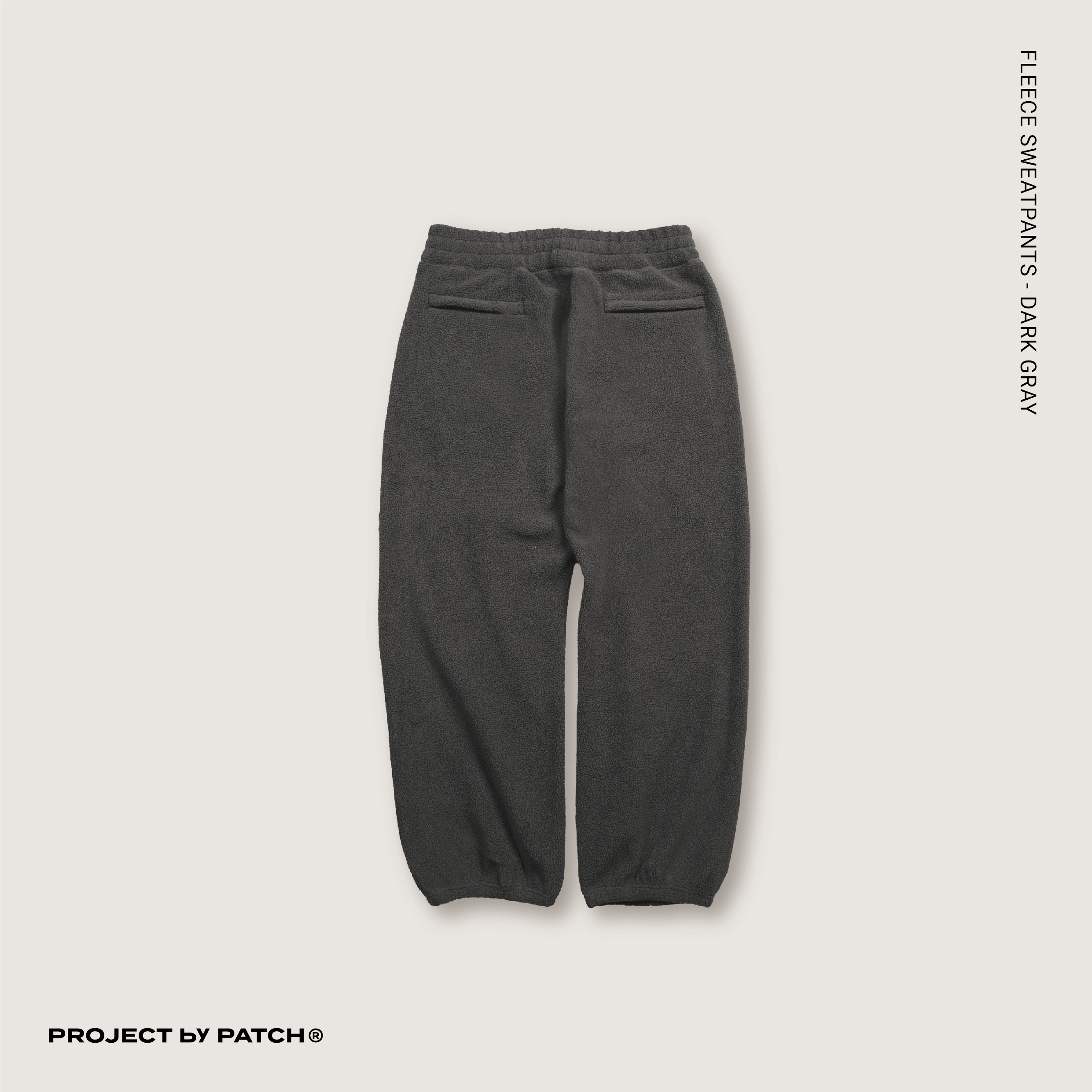 P.B.P - FLEECE SWEATPANTS - DARK GRAY