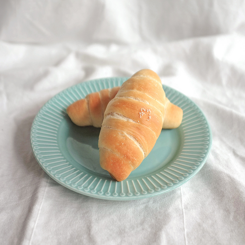 塩之花脆皮可頌