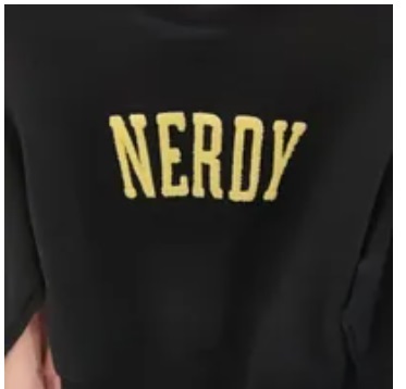 [S] NERDY W'S BOUCLE LOGO SWEATSHIRT,NAVY, PNEF23SW121605 (SN379)