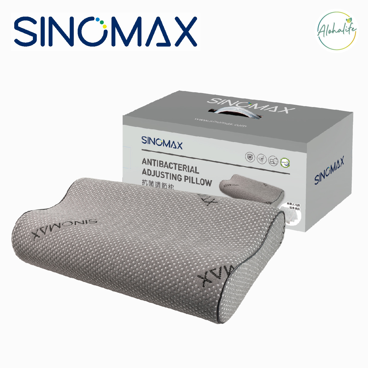 Sinomax 石墨烯抗菌調節枕(雙向枕頭) 11-0655-00