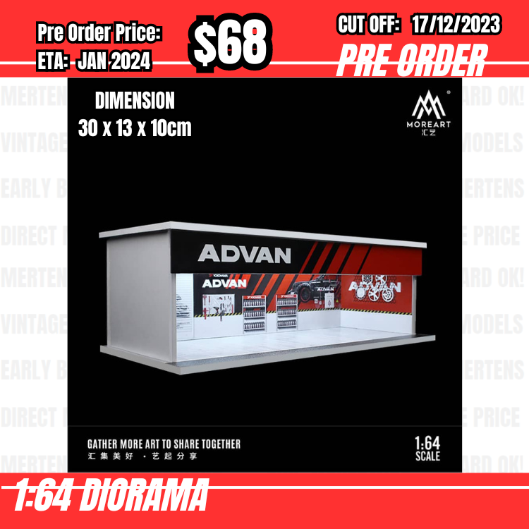 PO-$68 * Moreart * 1:64 Diorama - Advan [OD13/12]