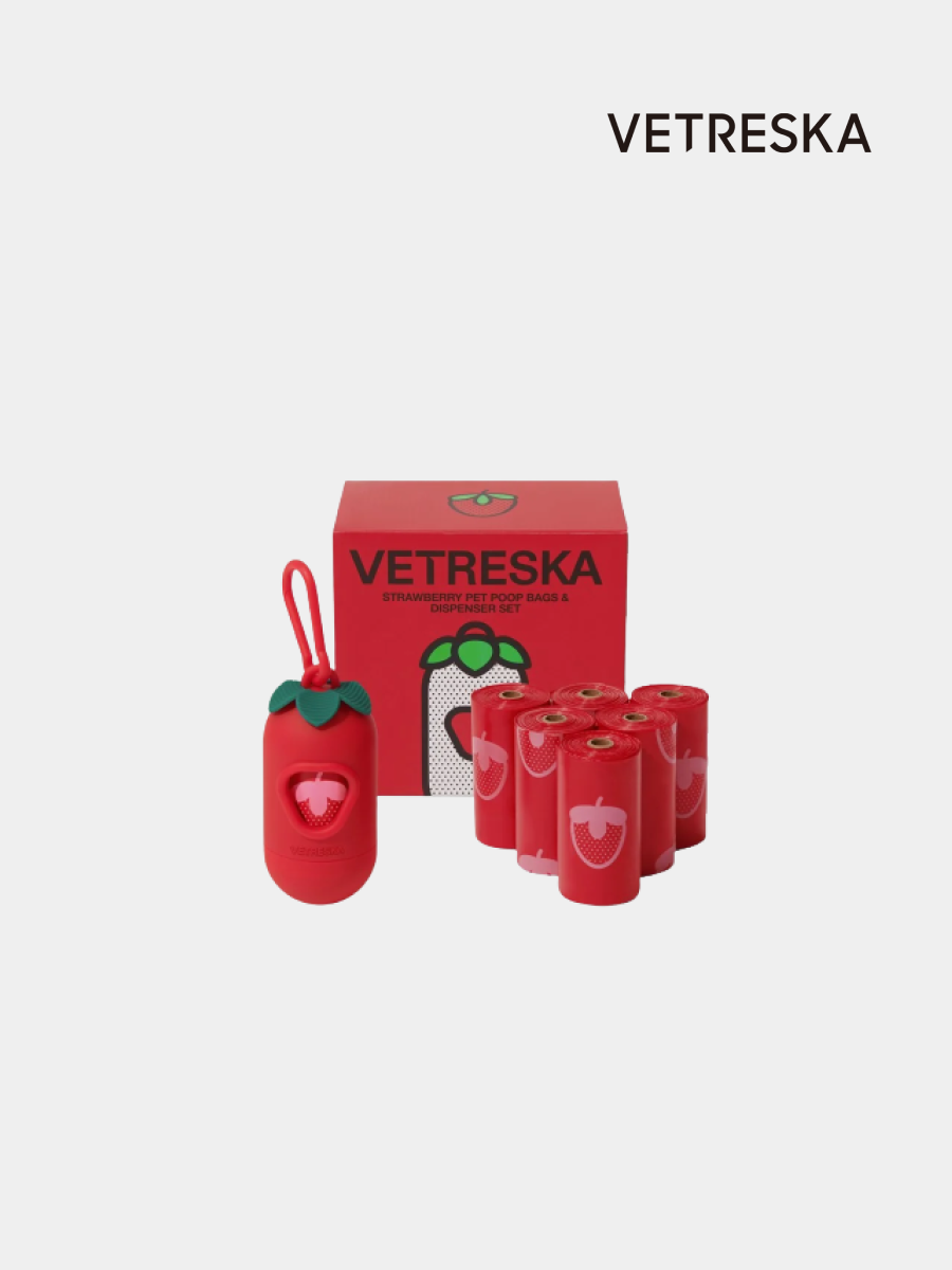 【VETRESKA】草莓拾便器套裝