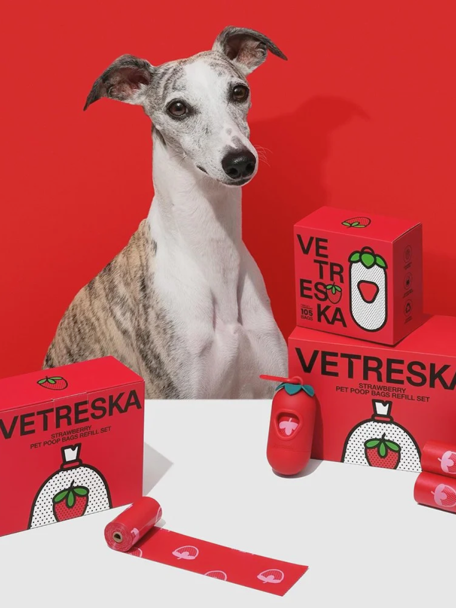 【VETRESKA】草莓拾便器套裝