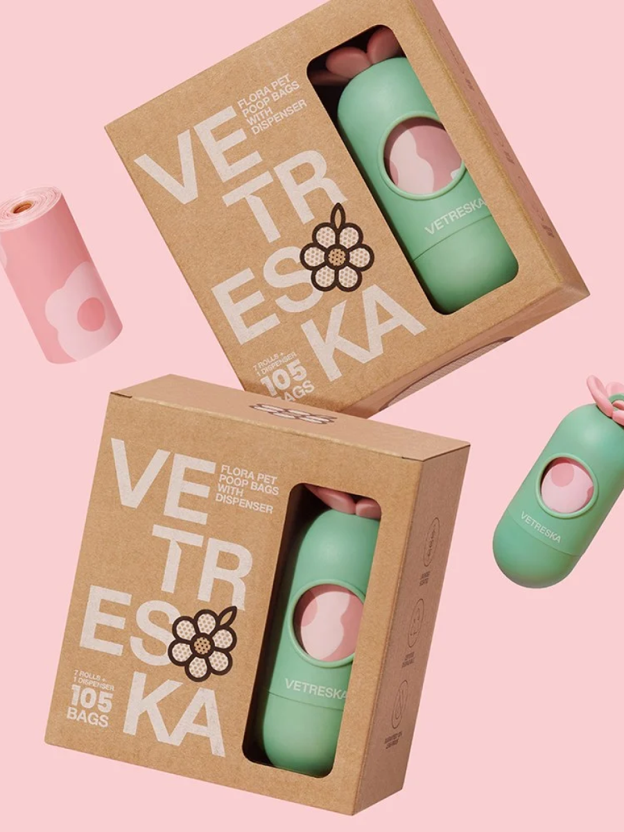 【VETRESKA】花花拾便器套裝