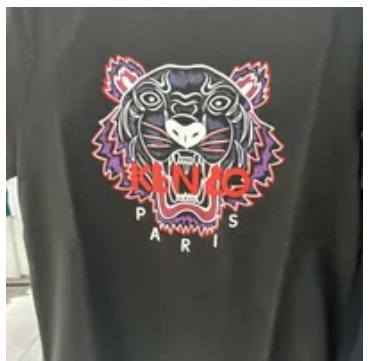 [S] KENZO CLASSIC TS CLASSIC TIGER,BLACK, D62TS846-4SO-99J (SK134)