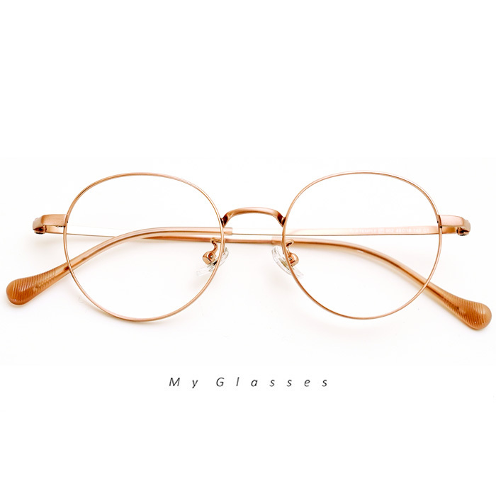 C354霧面鈦金屬眼鏡