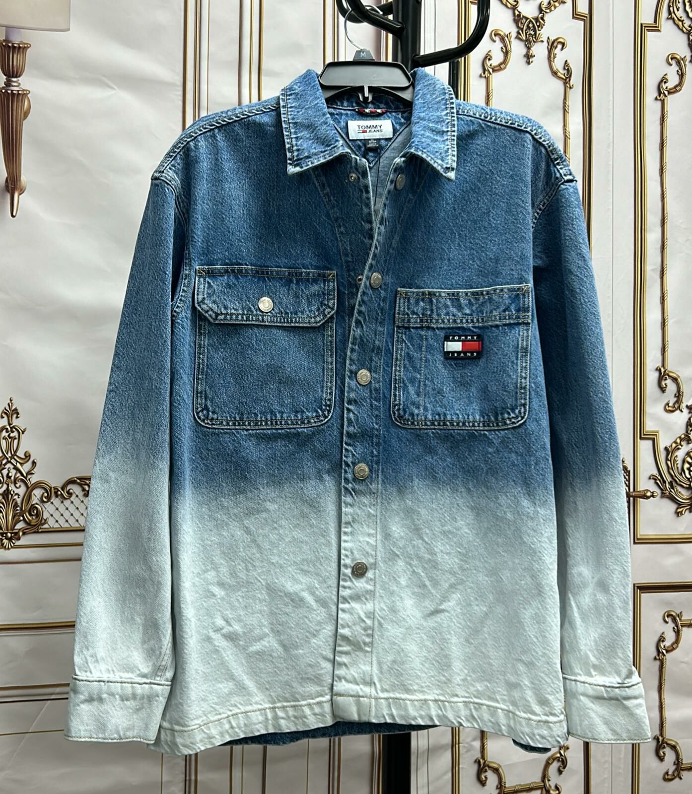 【現貨】Tommy Hilfiger L1213015 漸變色牛仔恤衫