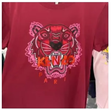 [S] KENZO TIGER T-SHIRT,RED, 862TS721-4YV-24 (SK137)