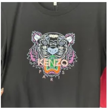 [S] KENZO TIGER CLASSIC T-SHIRT,BLACK, 952TS721-4YB-99 (SK138)
